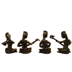 Pure Brass Musician Set of 4