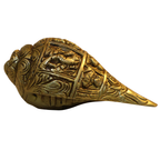 Pure Brass Sacred Shankh (Conch Shell)