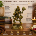 Pure Brass Hanuman